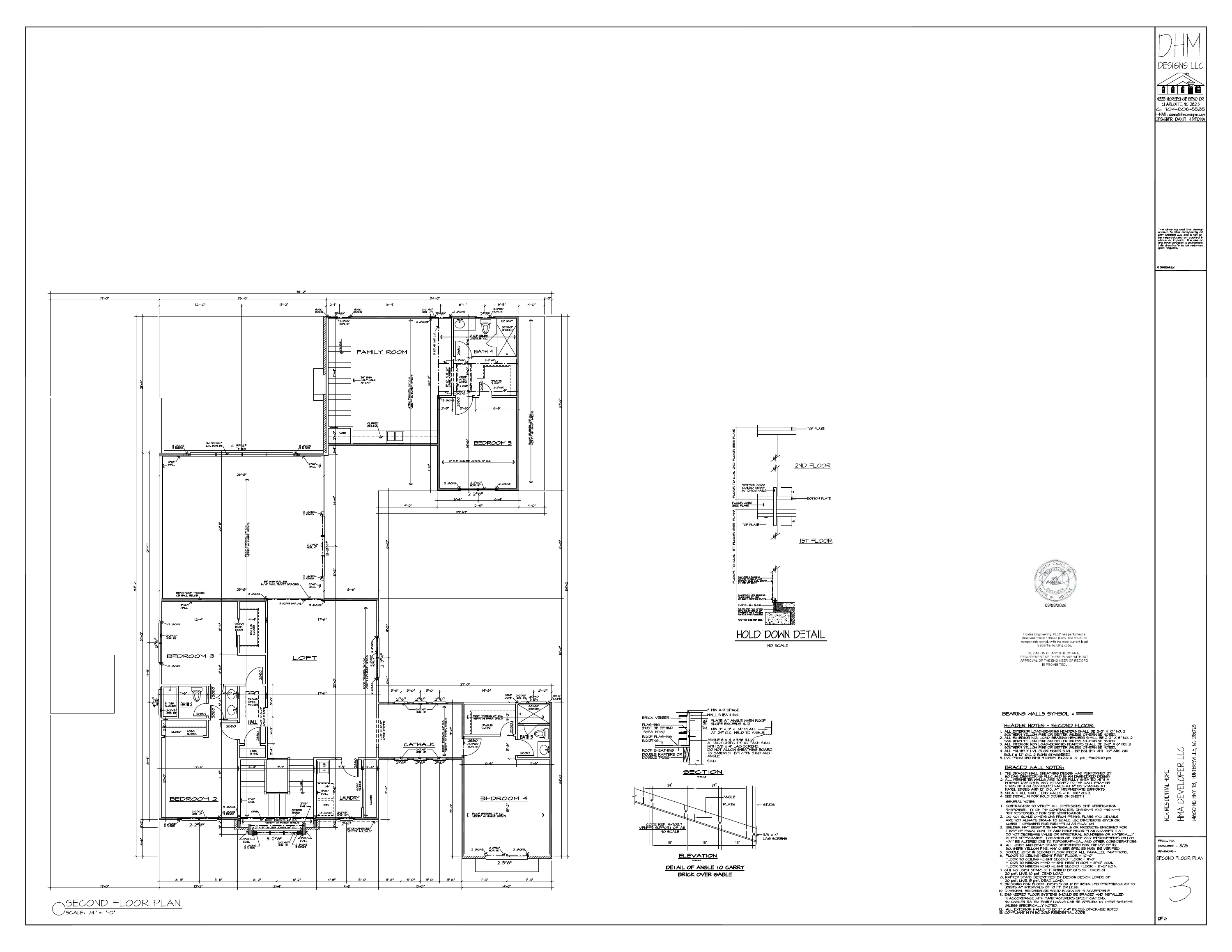 The Haven upper level floor plan